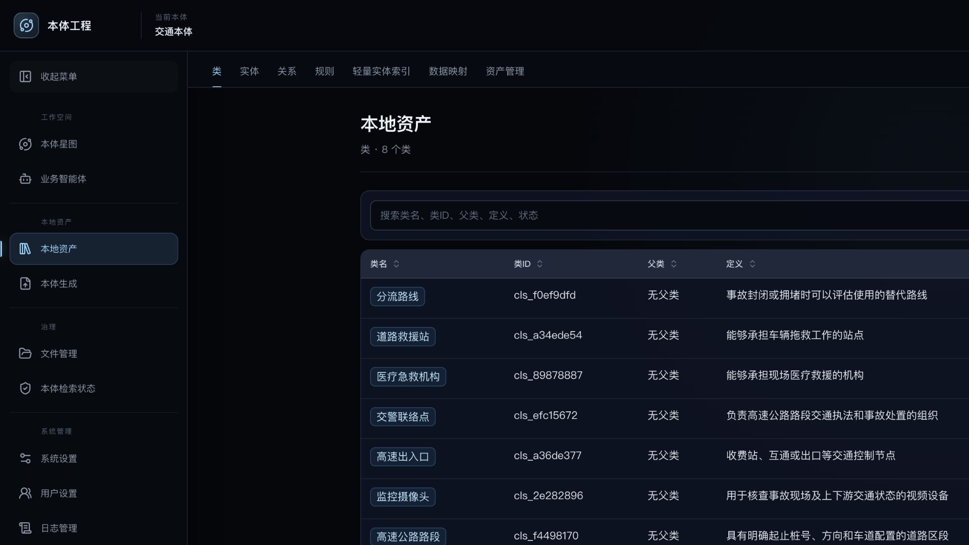 本地资产统一视图